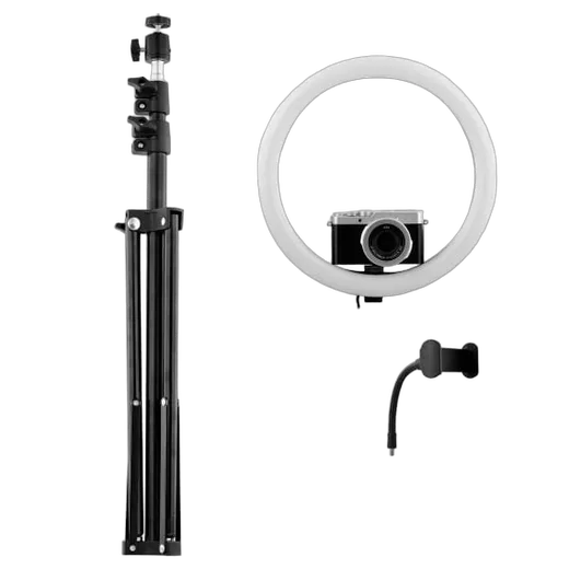 T'nB Anneau LED 12" avec trépied, vue 3