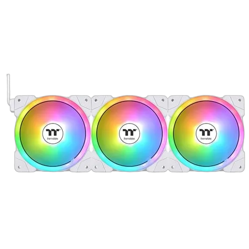 Thermaltake SWAFAN EX12 ARGB (Pack 3x120mm) - Blanc, vue 3