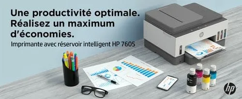 HP Smart Tank 7605 Tout-en-un - Gris, vue 11