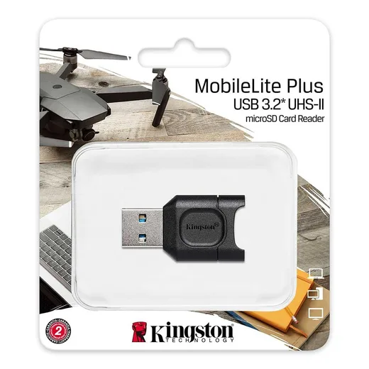 Kingston MLPM - MobileLite Plus - Lecteur MicroSD USB 3.2