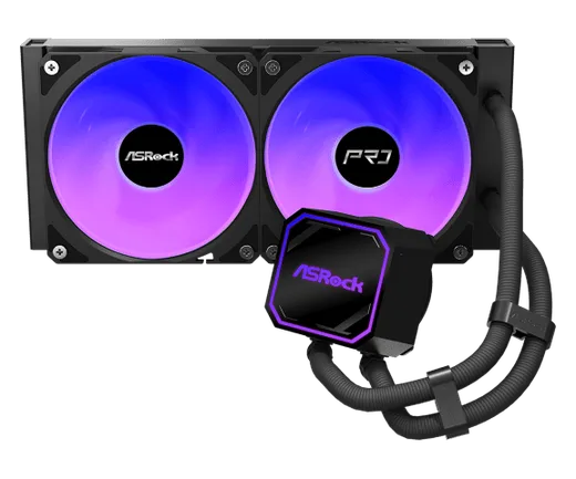 ASRock PRO 240 ARGB - 240mm - Noir, vue 3