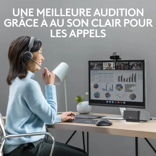 Logitech Zone Wireless 2 - Sans-Fil - Graphite, vue 3