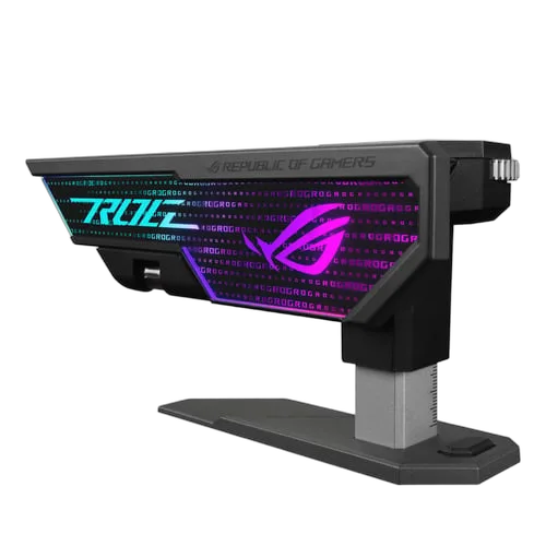 Asus XH01 ROG HERCULX Support carte grahique ARGB - Noir, vue 3