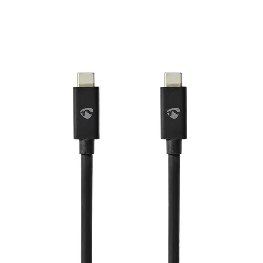 Câble USB-C 4.0 mâle/mâle - 240W - 2m - Noir