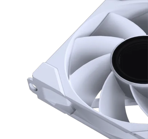 Phanteks M25 Gen2 PWM Reverse Blade Blanc 120mm D-RGB, vue 6