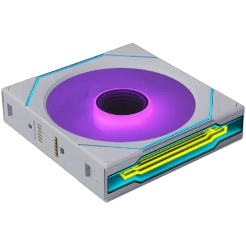 Lian-Li UNI FAN SL-INF FLEX sans fil Fan ARGB - 120mm - Blanc, vue 4