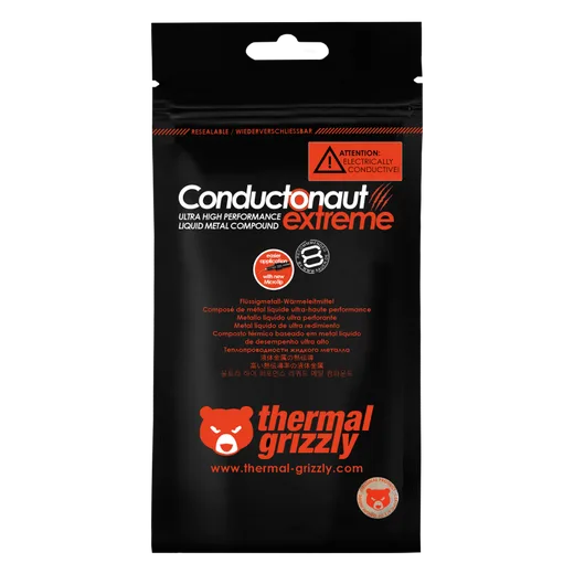 Thermal Grizzly Conductonaut Extreme Pâte thermique métal liquide - 1g, vue 6