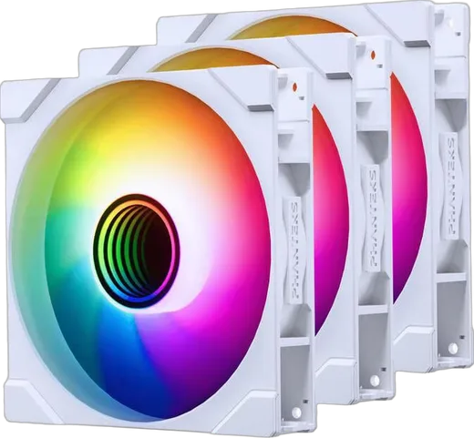 Phanteks M25 Gen2 PWM Blanc Reverse Blade (3x140mm) D-RGB-Seconde Vie