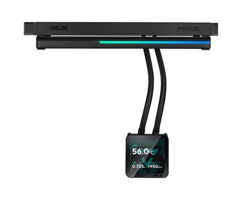 Asus Prime SLC II 360 ARGB LCD - 360mm - Noir, vue 6
