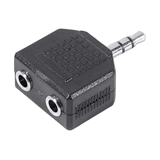 DUST Doubleur Audio Jack 3.5 mâle/femelle, vue 1