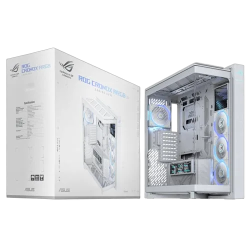 Asus ROG Cronox GR801 Blanc - MT/Sans Alim/E-ATX, vue 21