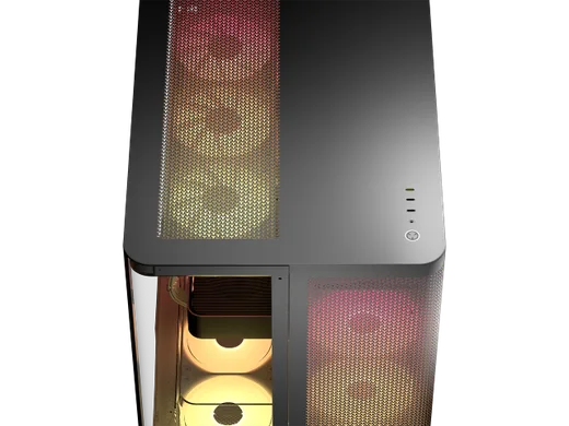 Corsair Air 5400 LX-R RGB Link Blanc - MT/Sans Alim/E-ATX, vue 12