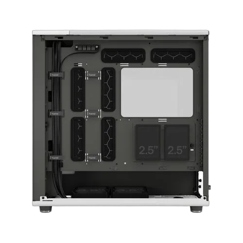 Fractal Design North XL Chalk White TG Clear - MT/Sans Alim/E-ATX, vue 19