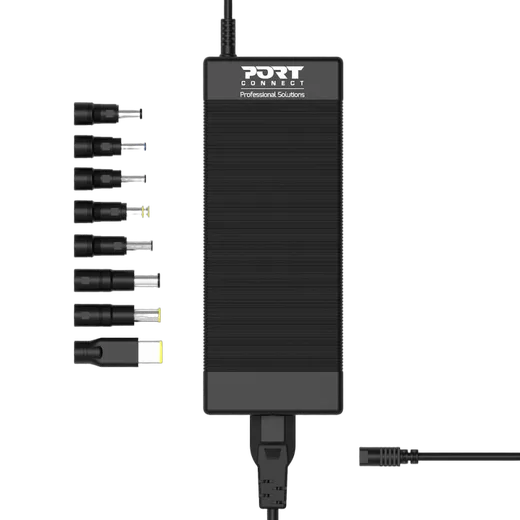 Port Alimentation universelle 250W - 8 embouts - Noir