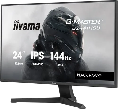 Iiyama G-Master G2441HSU-B1 - 23.8" FHD 144Hz IPS 1ms Adpative Sync FreeSync, vue 2