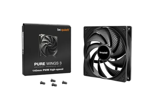 be quiet! Pure Wings 3 PWM High-speed - 140mm - Noir
