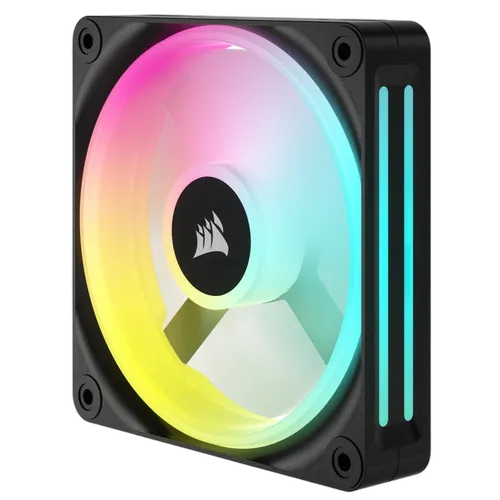 Corsair iCUE LINK QX120 RGB 120mm PWM Expansion Kit Noir, vue 3