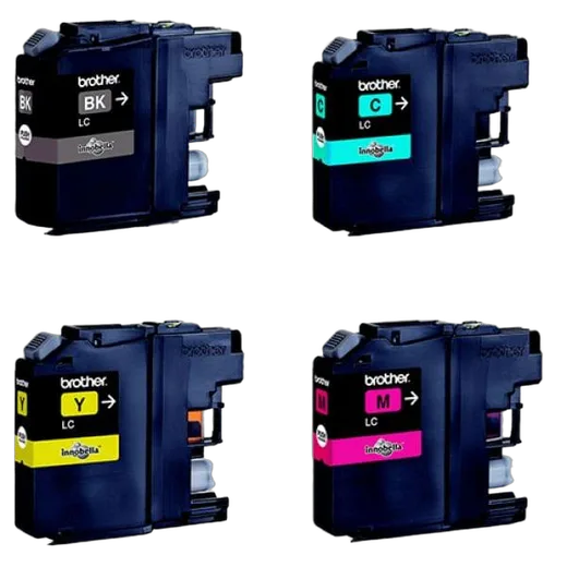 Brother Pack de 4 Cartouches LC121 (BK/Y/M/C)-Seconde Vie, vue 1
