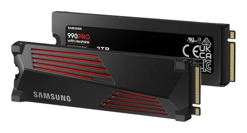 Samsung 990 PRO Dissipateur 2To M.2, vue 5