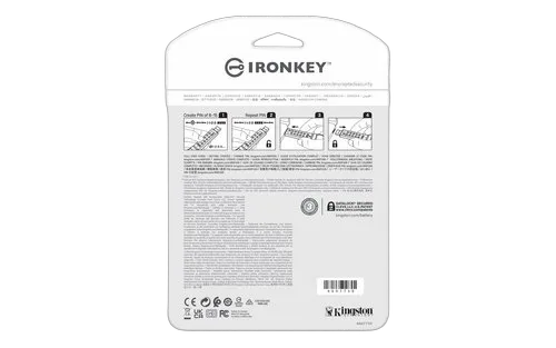 Kingston 64GB IRONKEY KEYPAD 200 AES-256, vue 4