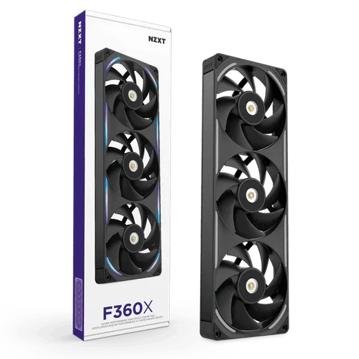 NZXT F360X RGB - 360mm - Noir, vue 6