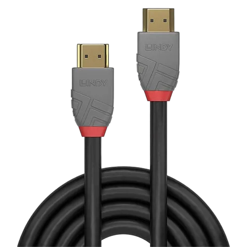 Lindy Câble HDMI 2.0 Line Highspeed + Ethernet mâle/mâle - 3m