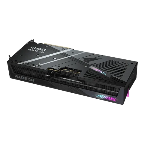 Gigabyte AORUS Radeon RX 9070 XT ELITE 16G, vue 8