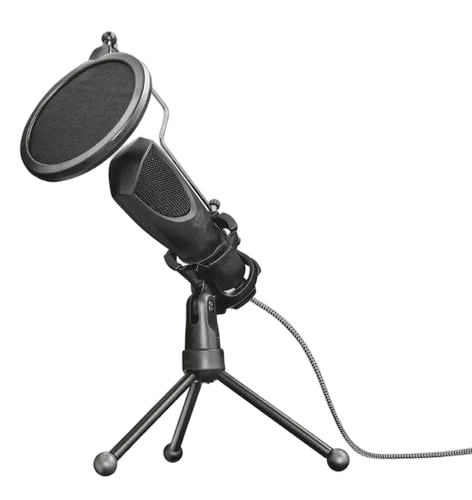 Trust Microphone Streaming Mantis - Noir/USB/Trépied, vue 2