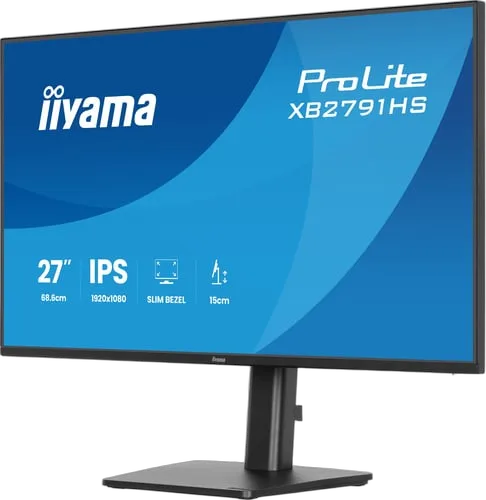 Iiyama Prolite XB2791HS-B1 - 27" FHD 120Hz IPS 1ms Pivot Adaptive Sync