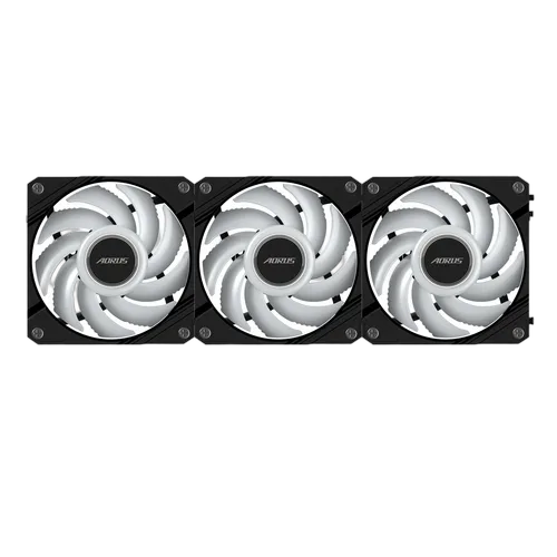Gigabyte Aorus Ez Chain Fan - Pack 3x120mm - Noir, vue 4