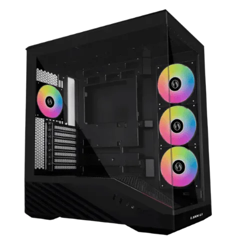 Lian-Li Vector V100 RGB Noir +MPG A1000GS MAG Coreliquid, vue 4