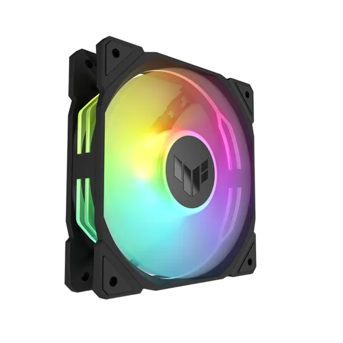 Asus TUF GAMING - TR120 Fan ARGB REVERSE 3en1 - Noir, vue 2