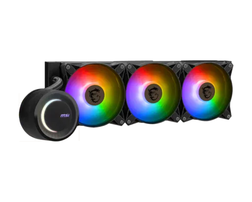 MSI MAG PANO M100R PZ Noir + MPG A1000GS + MAG CORELIQUID E360, vue 12