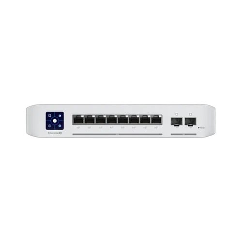 Ubiquiti UniFi Enterprise 8 PoE Manageable - 2.5Gb Ethernet, vue 2