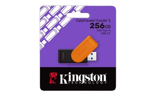 Kingston DataTraveler Exodia S 256GB, vue 3