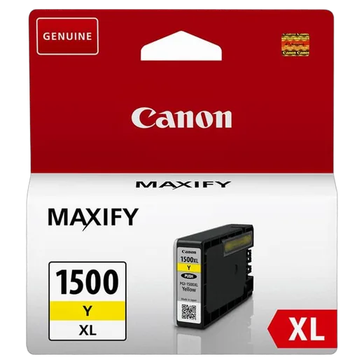 Canon Cartouche PGI-1500XL Jaune, vue 1