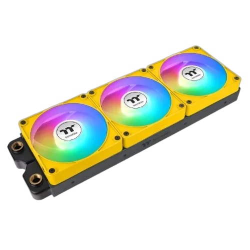 Thermaltake CT120 EX ARGB (Pack de 3x120mm) - Jaune