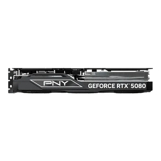 PNY RTX 5080 16GB Overclocked Triple Fan, vue 8