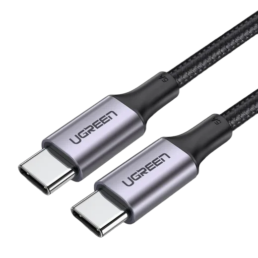 UGREEN Câble USB-C vers USB-C - 100W - Tressé - 1.5m - Noir
