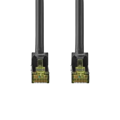 Nedis Câble RJ45 Cat7 S/FTP - 10m - Noir, vue 2