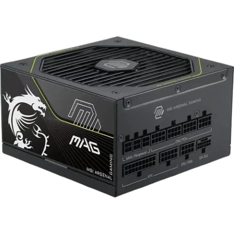 MSI ATX 1200W - 80+ Platinum - MAG A1200PLS PCIE5, vue 4
