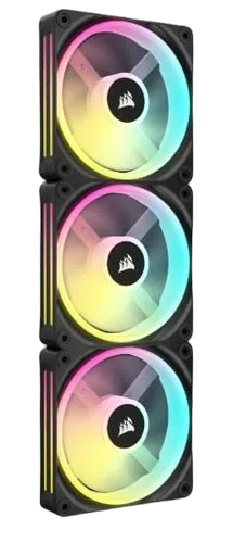 Corsair iCUE LINK QX120 RGB Starter Kit Noir, vue 6