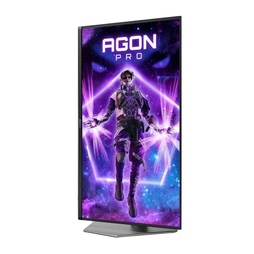 AOC AGON Pro AG326UZD2 - 31.5" OLED 4K 240Hz 0,03ms Pivot Adaptive Sync, vue 6