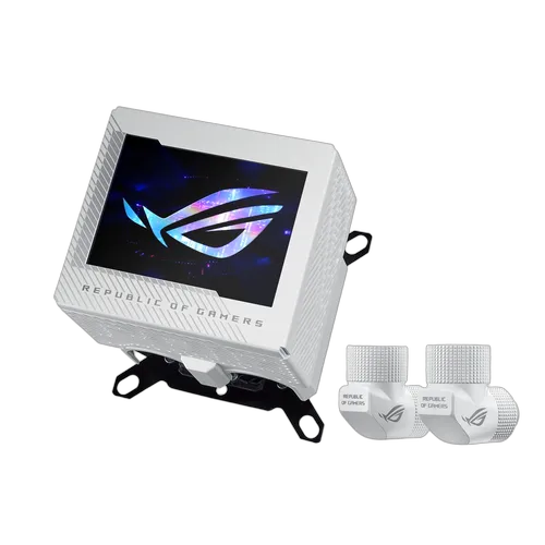 Asus ROG RYUJIN III White - Waterblock CPU, vue 2