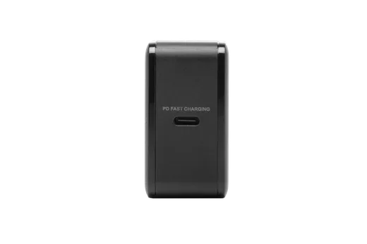 Bluestork Chargeur GaN 65W - USB-C + Câble USB-C 1.8m - Noir
