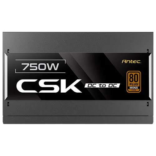 Antec ATX 750W - 80+ Bronze - CSK750DC EC Noir, vue 5