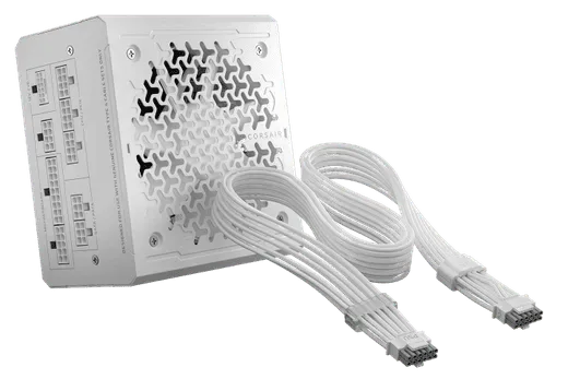 Corsair 3200D RS ARGB White + RM1000e Blanc, vue 8