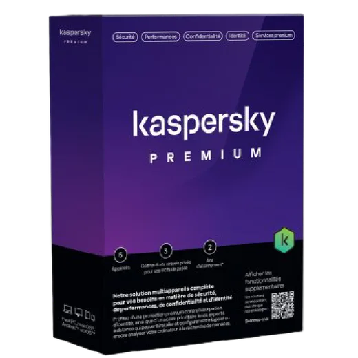 Kaspersky Antivirus Premium Boîte Mini - 2 Ans / 5 PC, vue 1