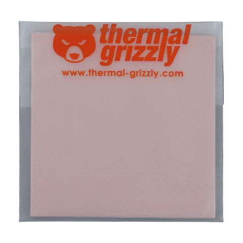 Thermal Grizzly Lot de 2 Minus Pad 8 - 100 x 100 x 1,0 mm