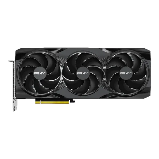 PNY RTX 5080 16GB Overclocked Triple Fan, vue 4